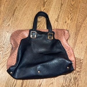 Large Vegan Leather Tote